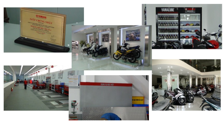 Nội Thất Showroom YAMAHA